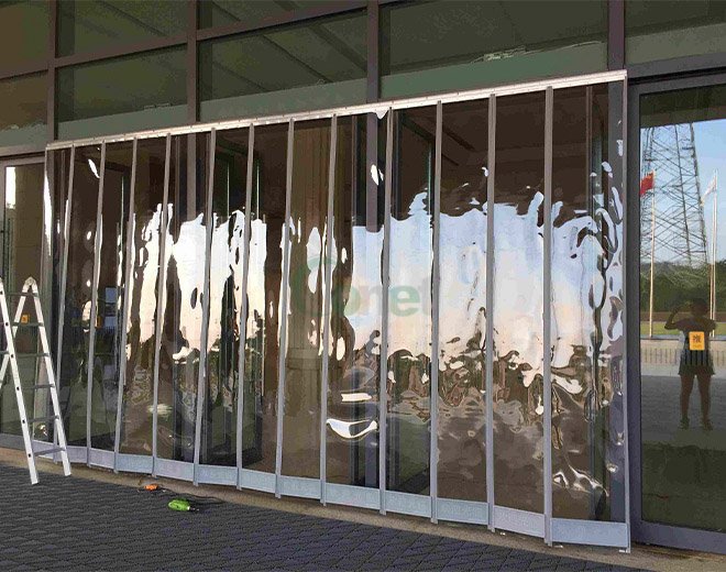 Magnetic Clear PVC strip