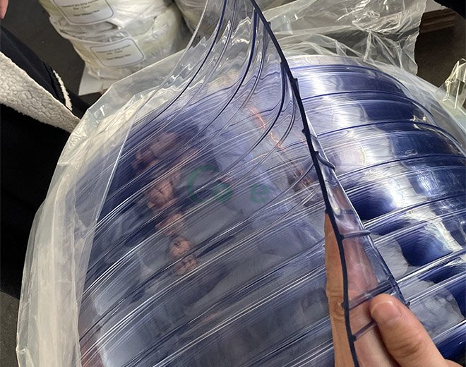 Ribbed PVC Strip