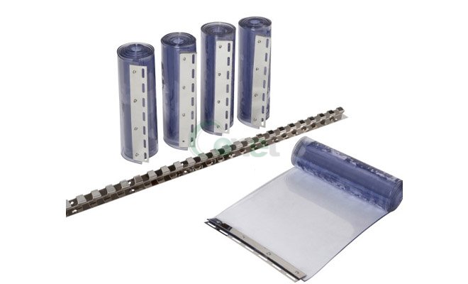 Replaced PVC Strip 