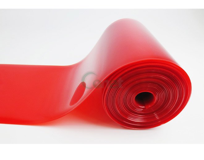 Red PVC Strip