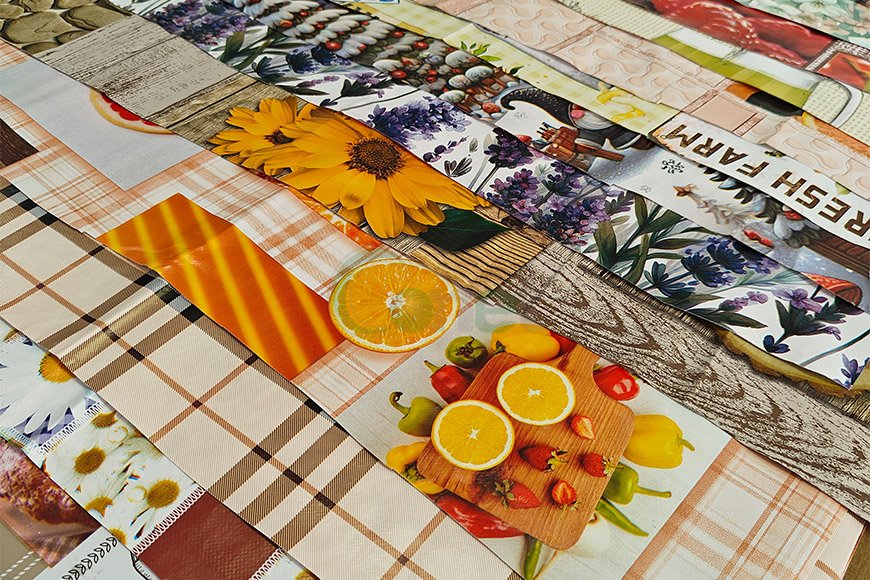 PVC vinyl Non‑woven Tablecloth