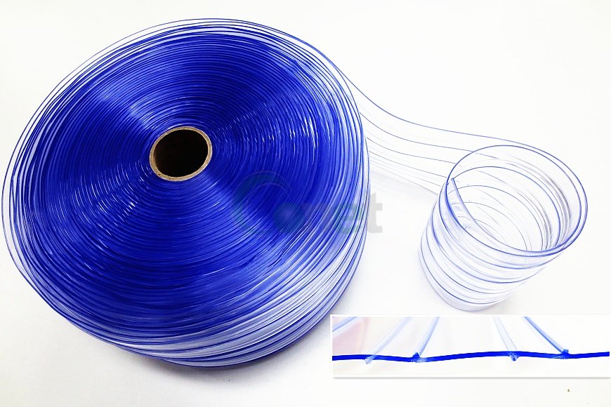 Double Ribbed PVC Strip Curtain