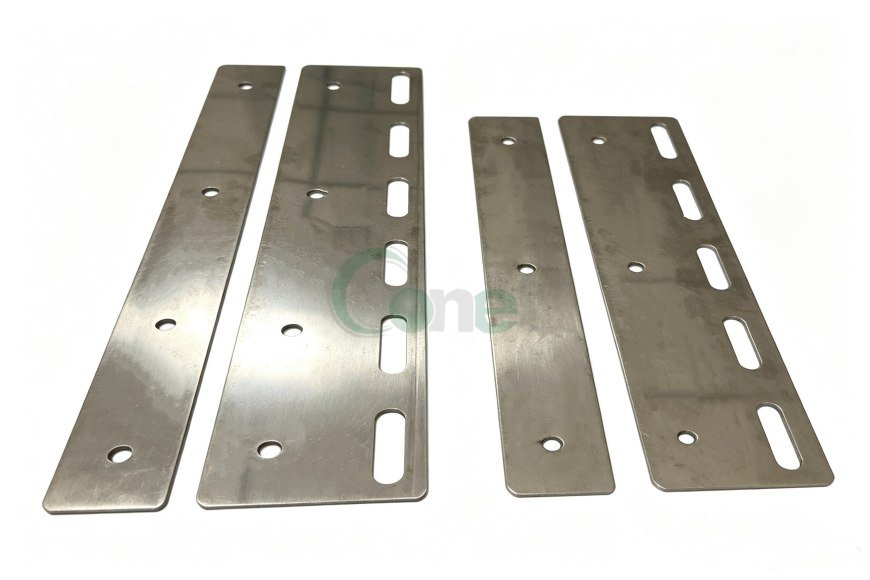 PVC Strip Curtain Hook-On plates -Regular