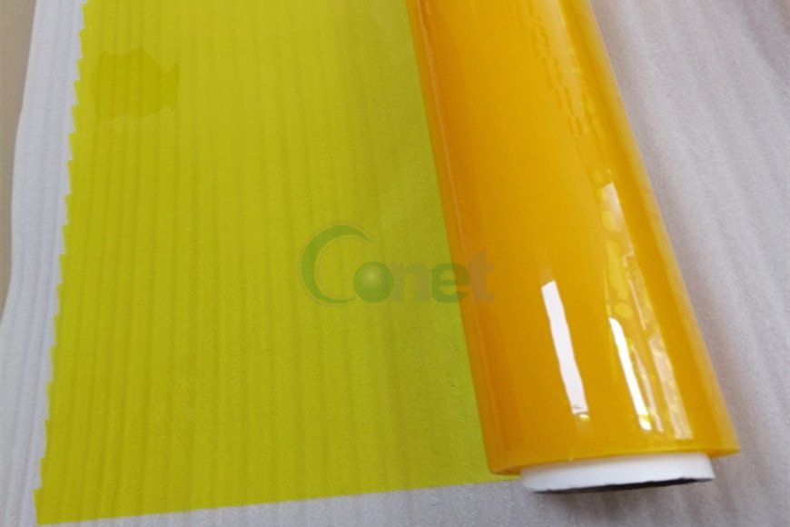 Yellow color PVC Film