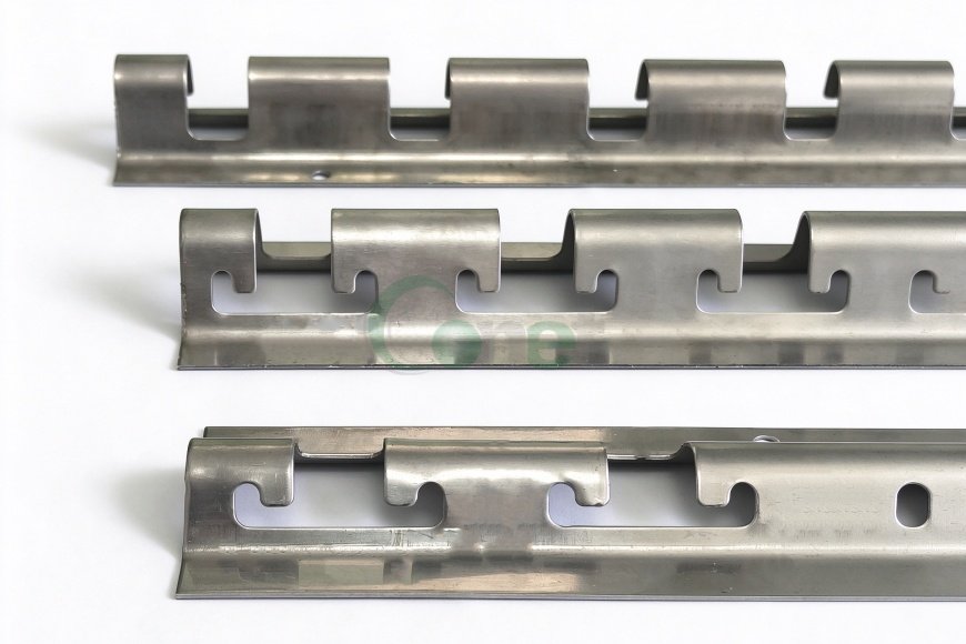 PVC Curtain Hanger Bracket &Clamps-1m rail