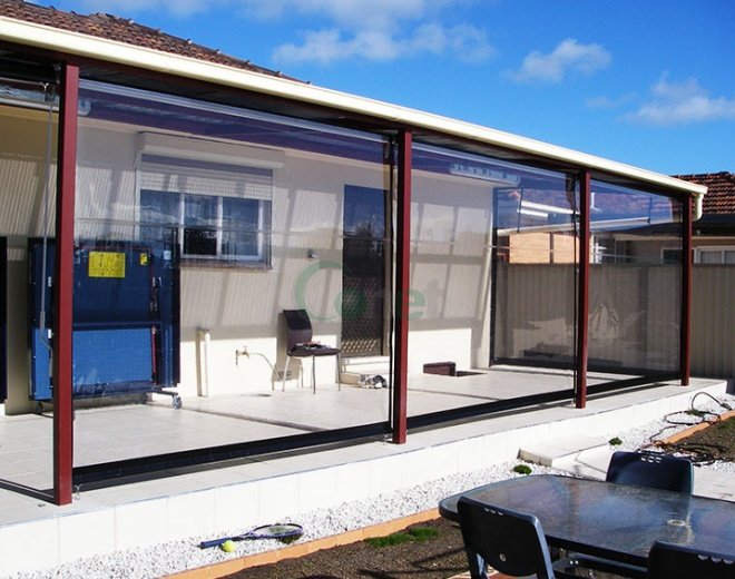 Clear PVC Blinds