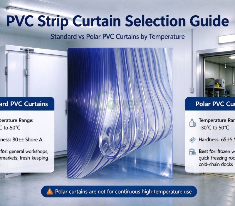 Polar PVC Curtains vs Standard PVC Curtains Selection Guide