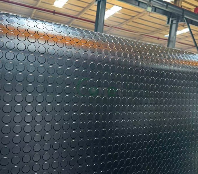 Anti-slip rubber mat