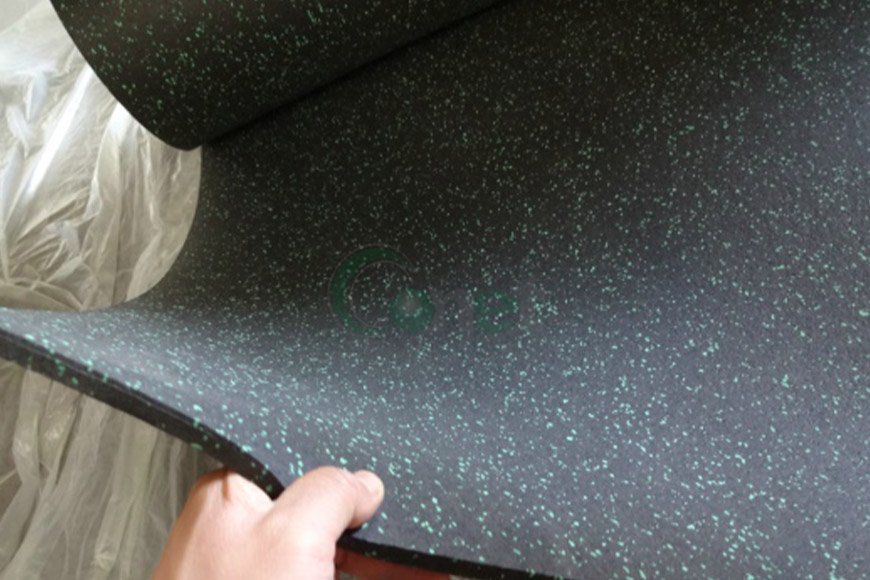 Gym rubber rolls