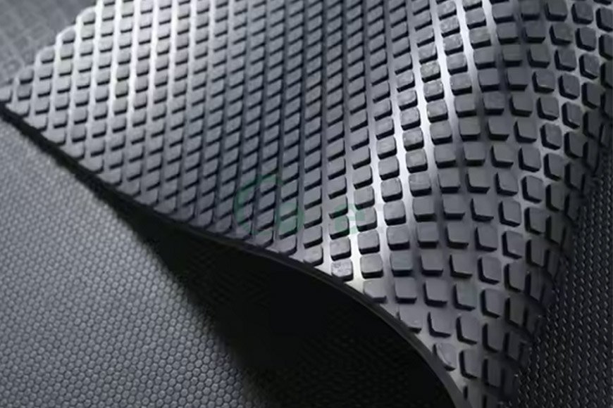Square stud cow mat