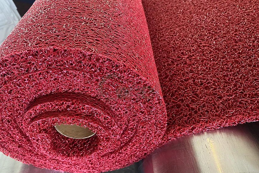 PVC coil mat without back