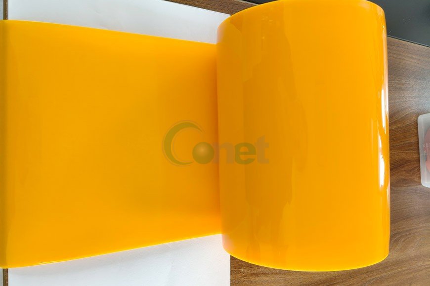 Yellow PVC Strips