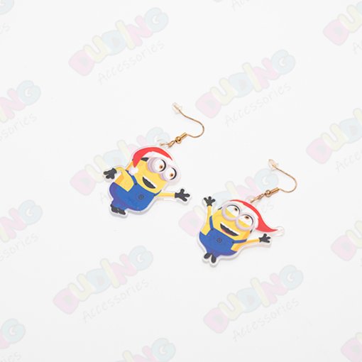 Customized Acrylic Minion Earrings Set for Kids DD1043