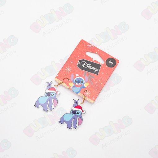 Customized Acrylic Christmas Stitch Earrings Set for Kids DD1044