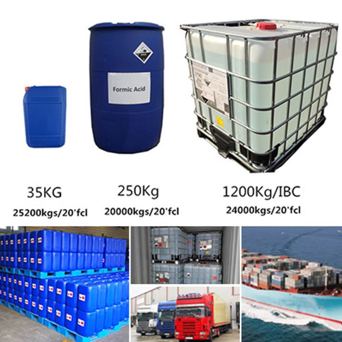 Formic Acid Drum Packaging