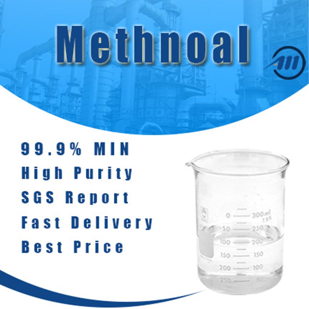 Methanol transparent liquid