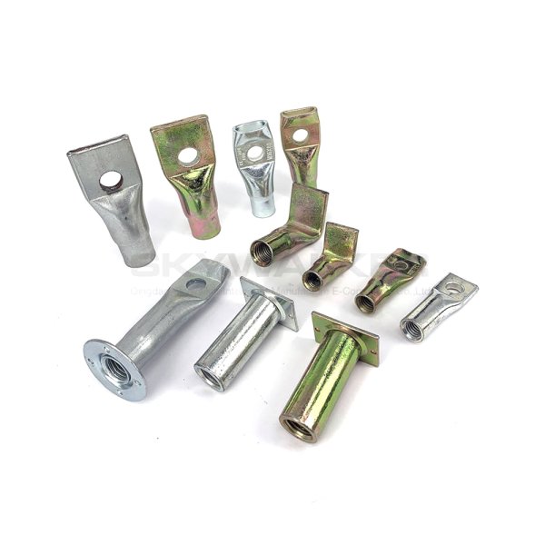 Solid Rod Socket with Wave End and Nailing Plate