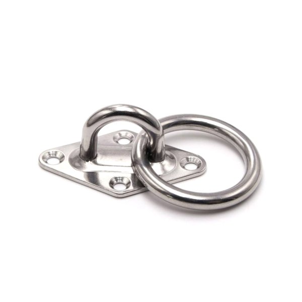 Diamond Eye Plate with Ring