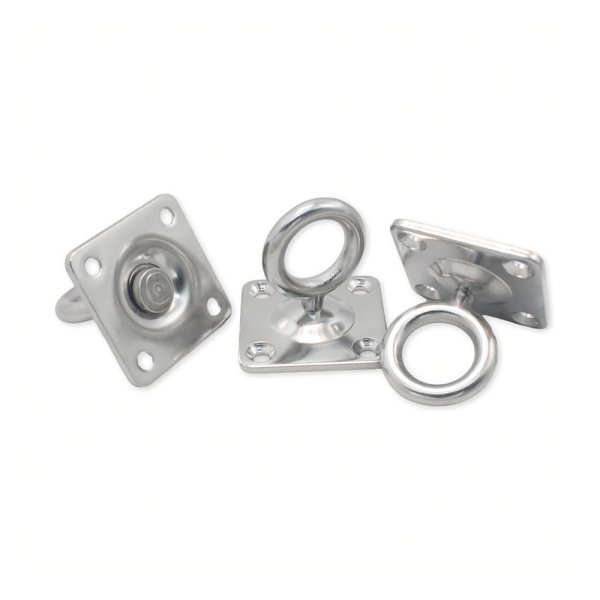 Square Eye Plate with Swivel Ring