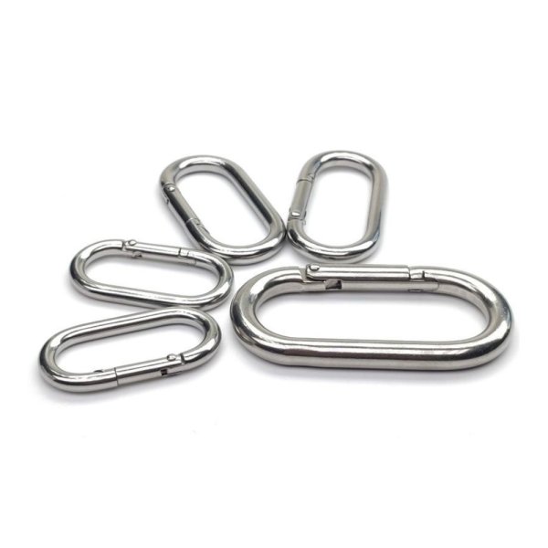 Straight Carabiner Snap Hook