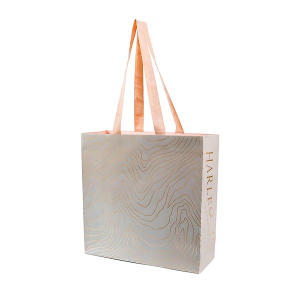 Corrugated paper bags