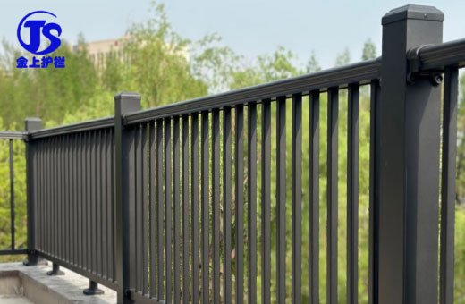Commercial Park Perimeter — Steel Fence with Electrophoresis Anti-Rust Treatment