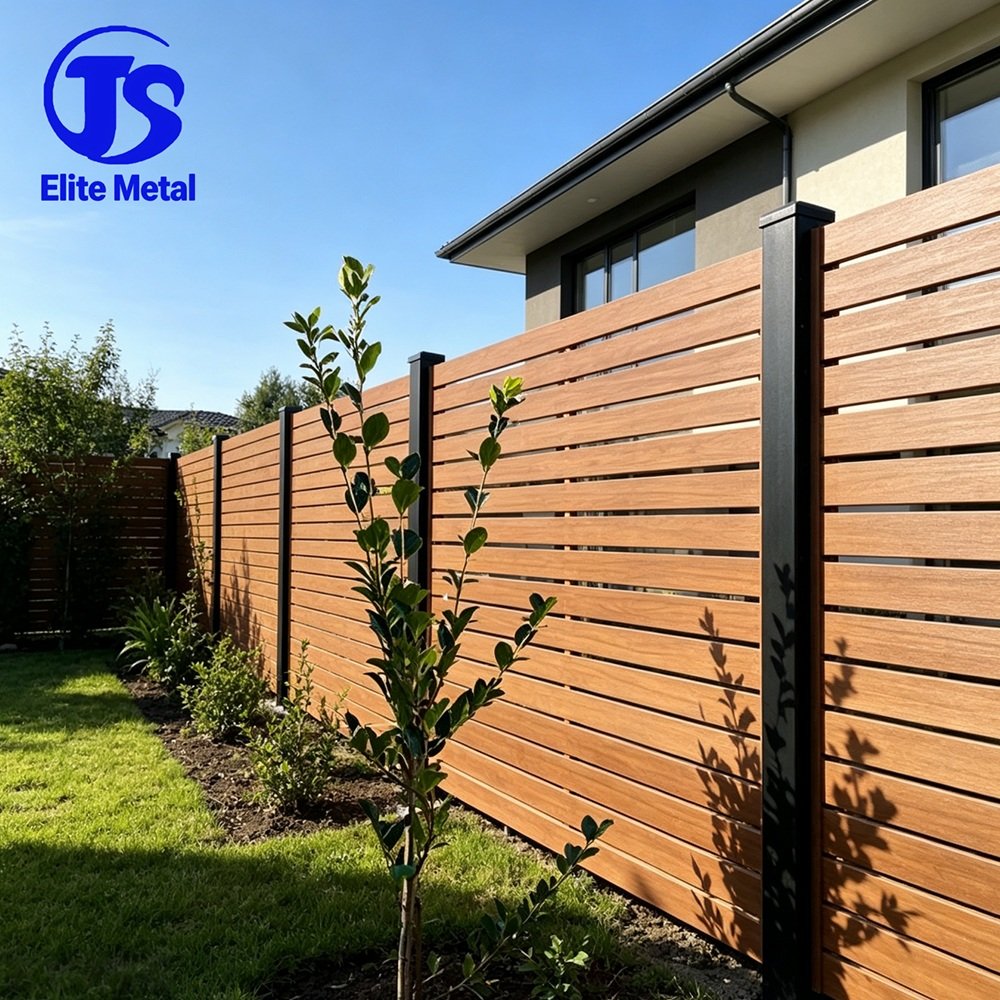 Elite Horizontal Slat Fence