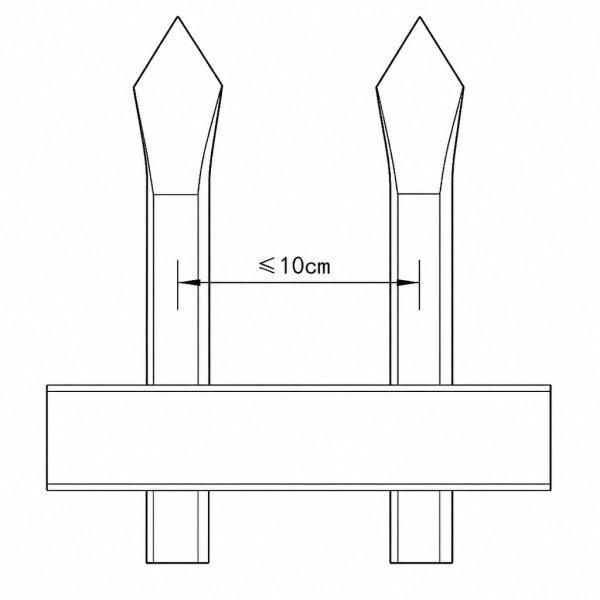 Vertical Picket Size