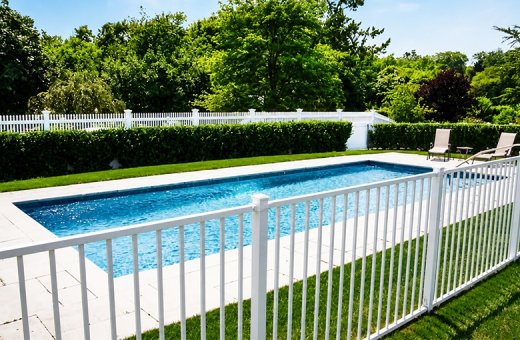 Backyard Pool Safety Fence — Aluminum Picket, Florida Code Compliant