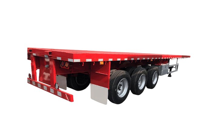 40FT 3 Axle Flatbed Trailer 50T-official