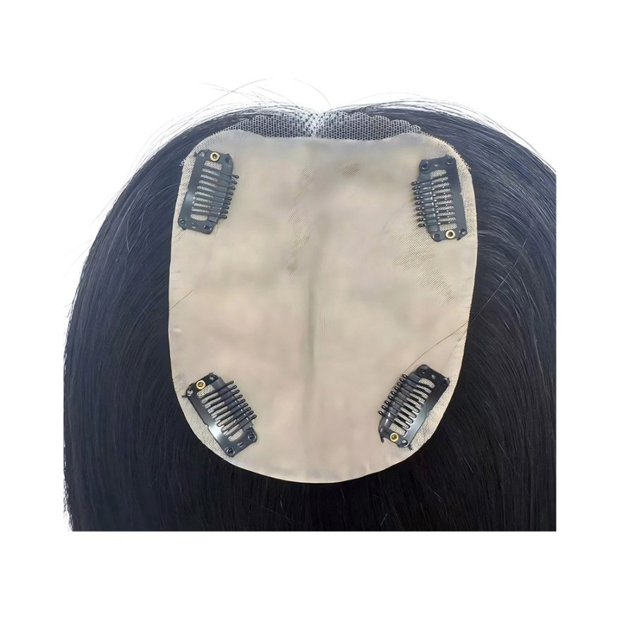 Silk hair topper