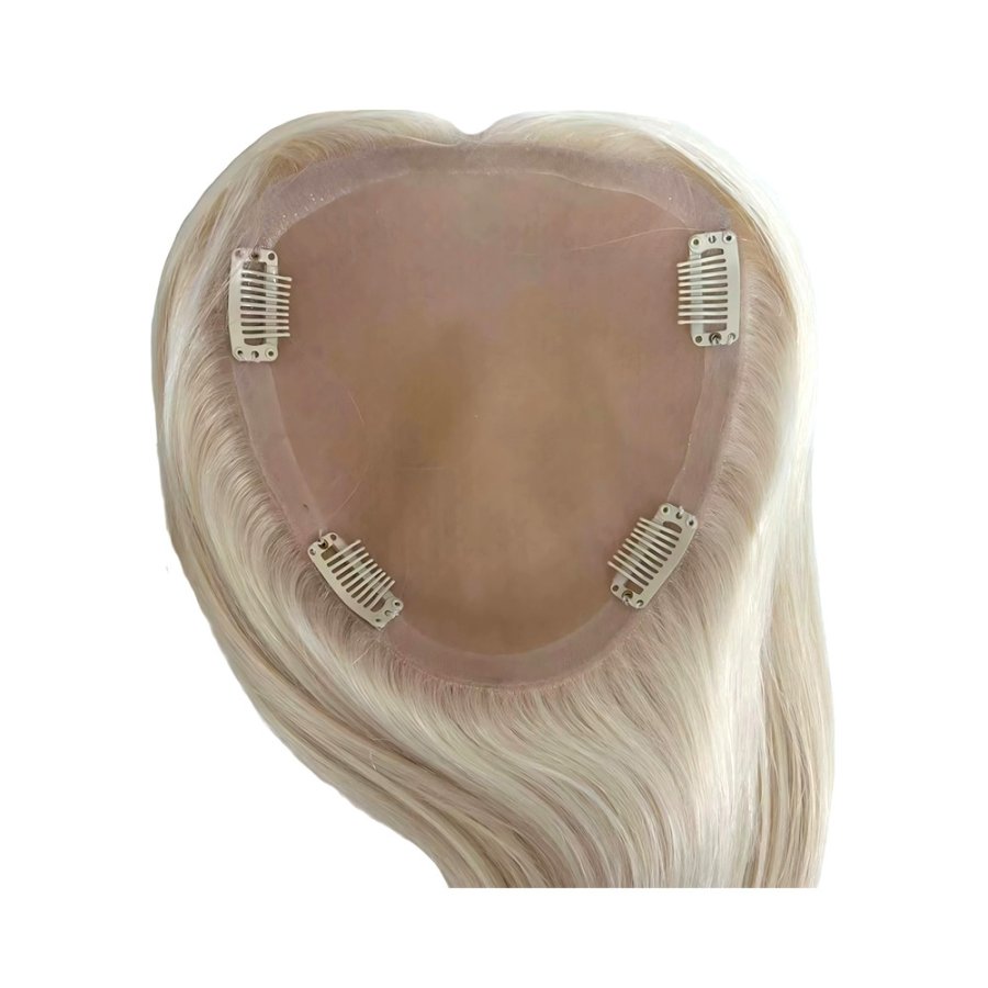 Silk hair topper
