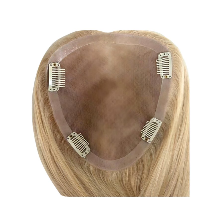 Silk hair topper