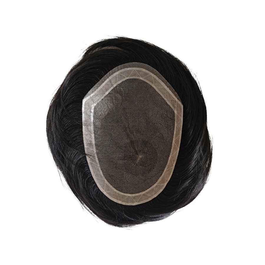 0.10 lace base men’s toupee