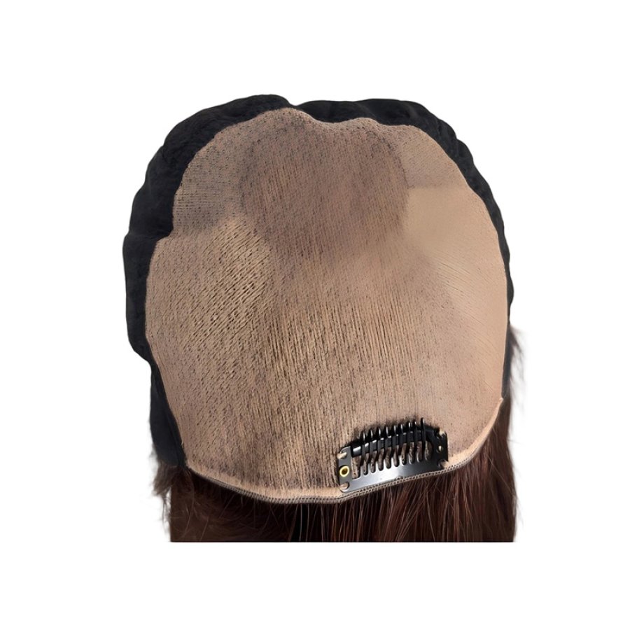 Silk top virgin human hair wig for women