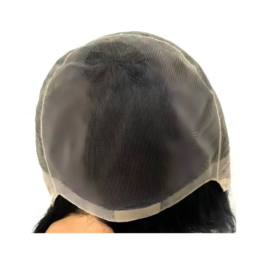 Single lace cap men’s wig
